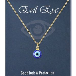 Evil eye necklace